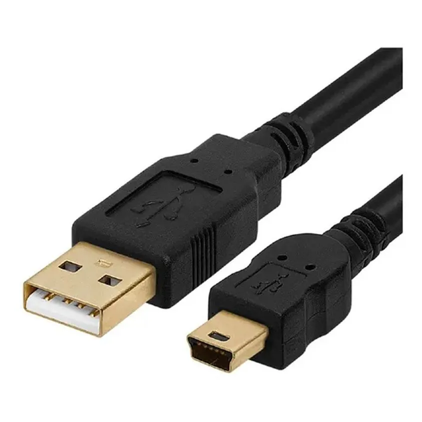 Cable USB 2.0 a Mini USB 5 pines 1.5Mts Netmak NM-C20