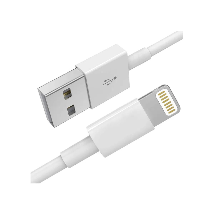 Cable USB Iphone Lightning 1 metro BLANCO  Global