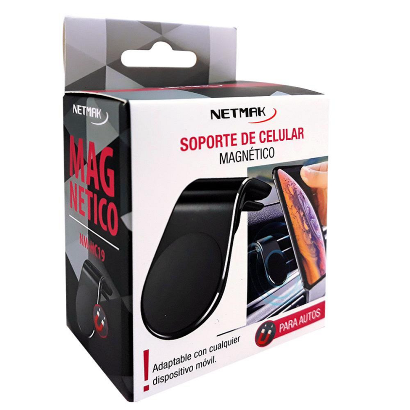Soporte Celular Universal Magnetico REJILLA p/Auto Netmak
