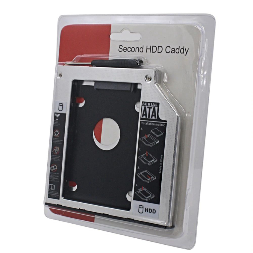 Caddy Disk SATA 2.5 - 12.7 mm Netmak