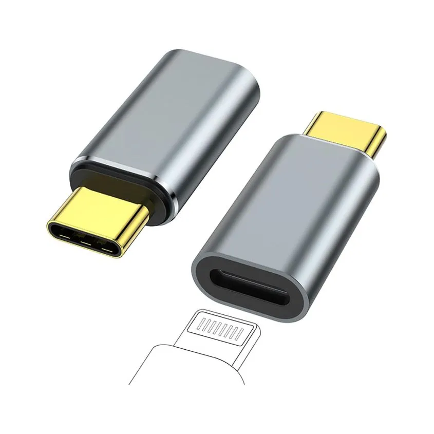 Adaptador Tipo C Macho a Lightning Hembra Intco