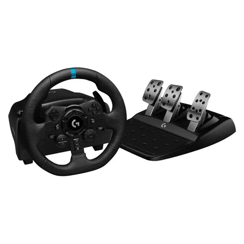 Volante y Pedalera Logitech Driving Force G923 PC - PS4- PS5