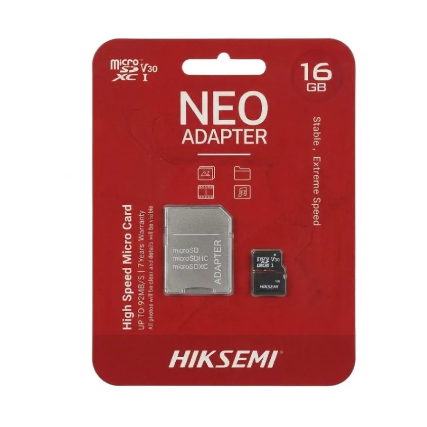 Memoria Micro Sd Hiksemi 16gb Neo C/adap