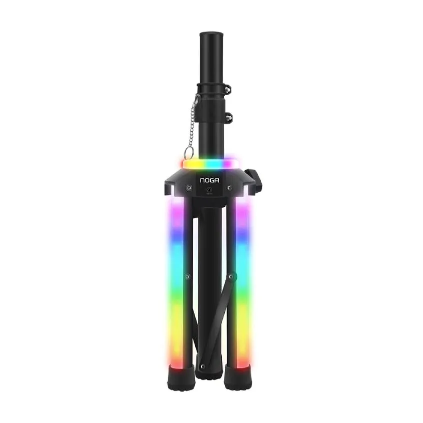 Tripode Led RGB para Parlante Extensible USB Noganet