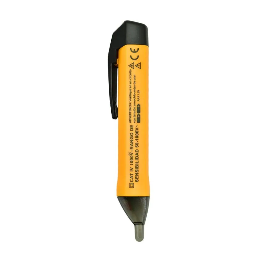 Tester Voltaje Proximidad Induccion Nisuta con Sonido y Luz Alerta 90-1000V