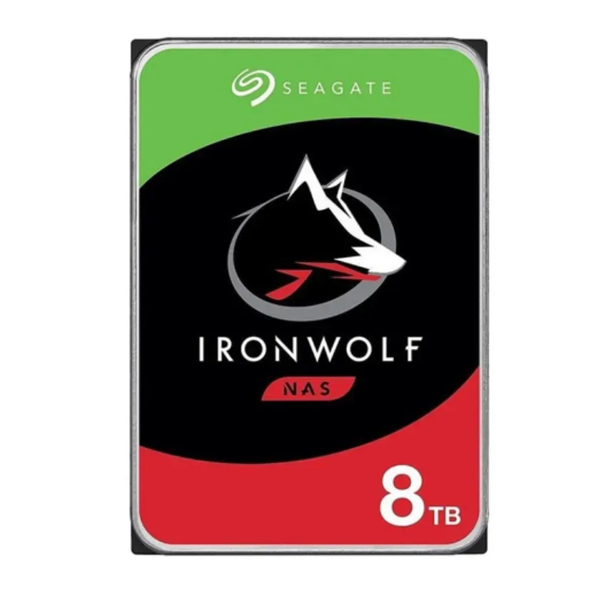 Disco Rigido Seagate Interno 8Tb SATA III Ironwolf 256Mb
