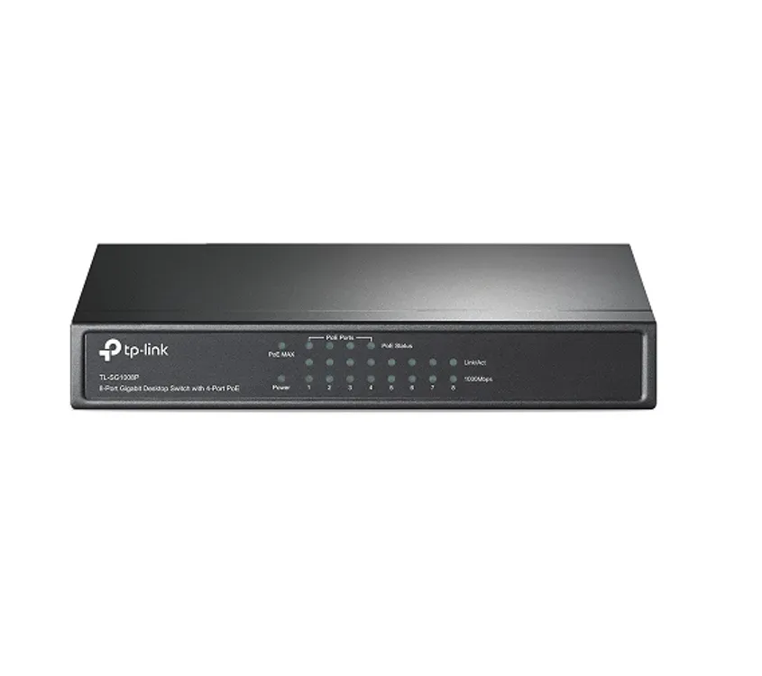 TL-SG1008P Switch 8P Giga (4 ptos POE) Tp-Link Desk