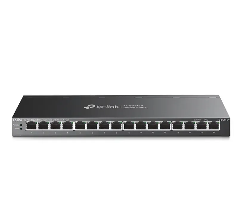 TL-SG116P Switch 16P Giga POE TpLink Smart Gigabit