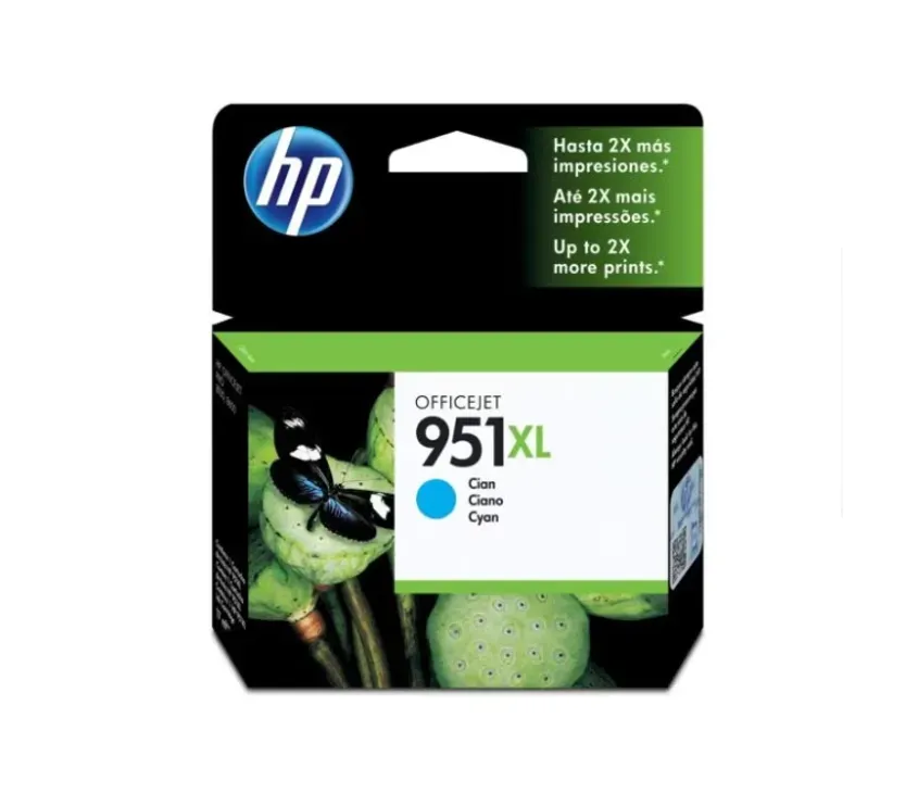 Cartucho Original HP 951XL Cyan Ink Cartridge CN046AL