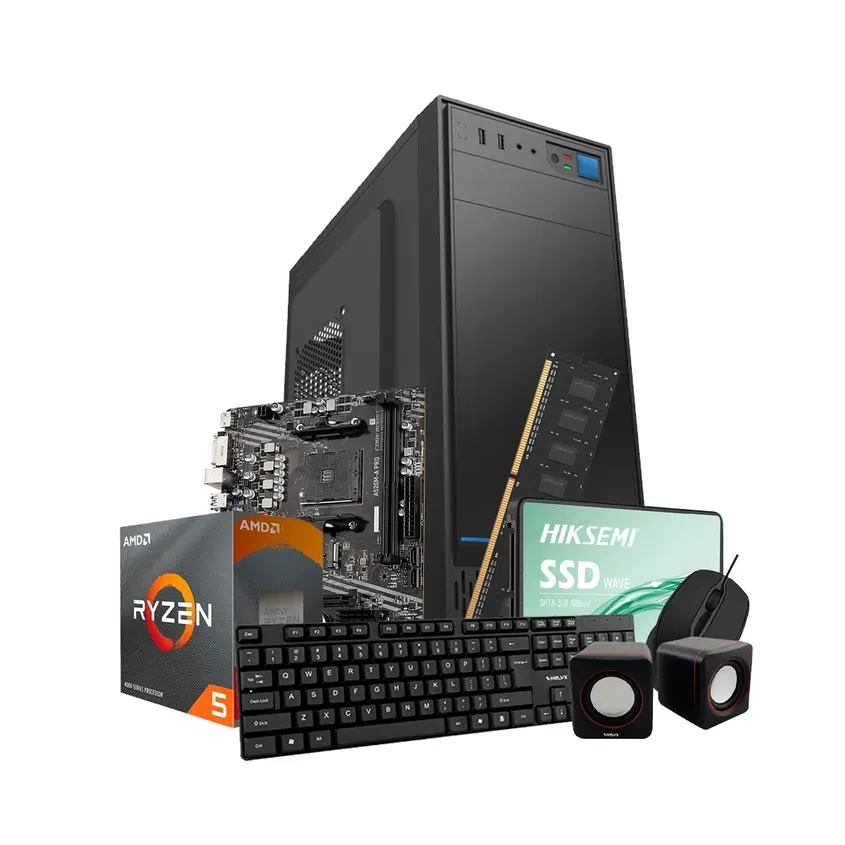 PcCombo Kelyx AMD Ryzen 5-3400G 8G SSD 480Gb (MSI) SIN SO