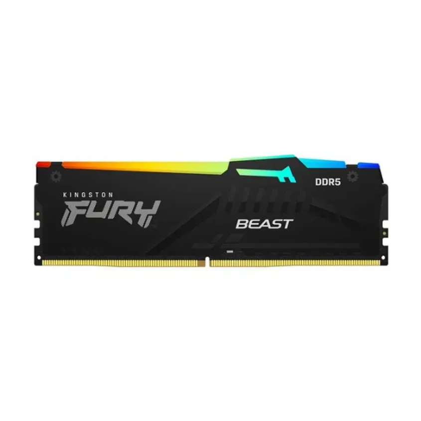 Memoria DDR5 Kingston 16Gb 5600 MHz FURY BEAST RGB