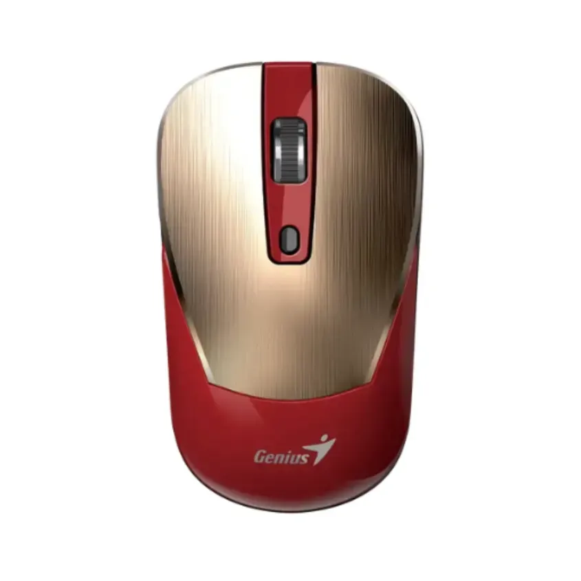 Mouse Wireless Genius Nx-7125 Gold + Red