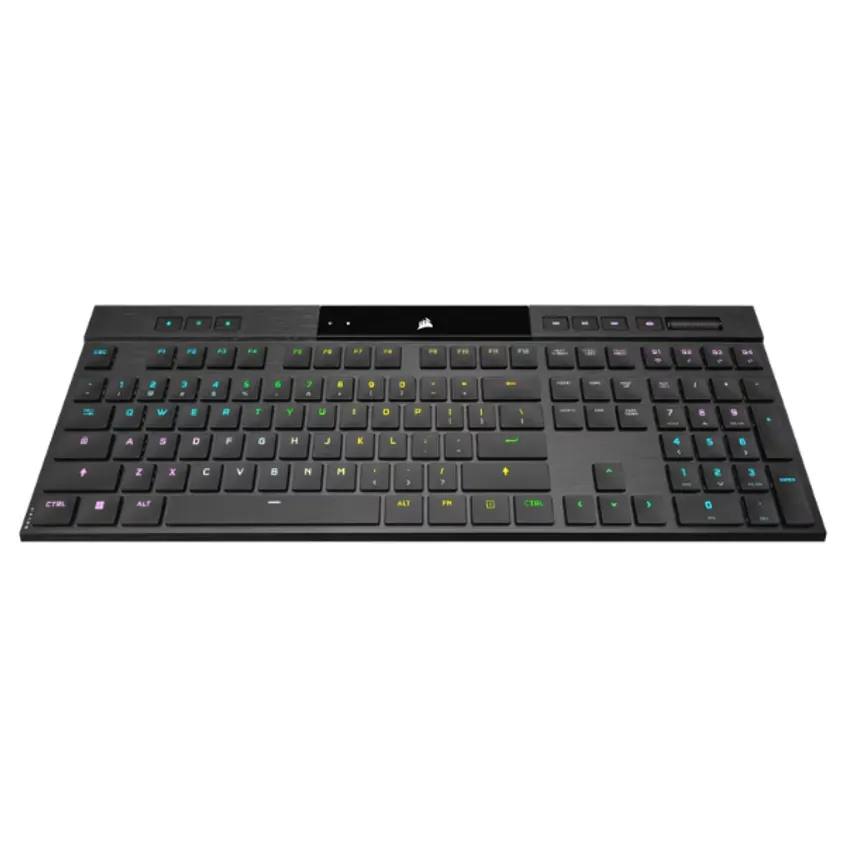 Teclado Corsair K100 Air RGB Mecanico Switch Cherry MX Ultra Low Profile Black Wireless