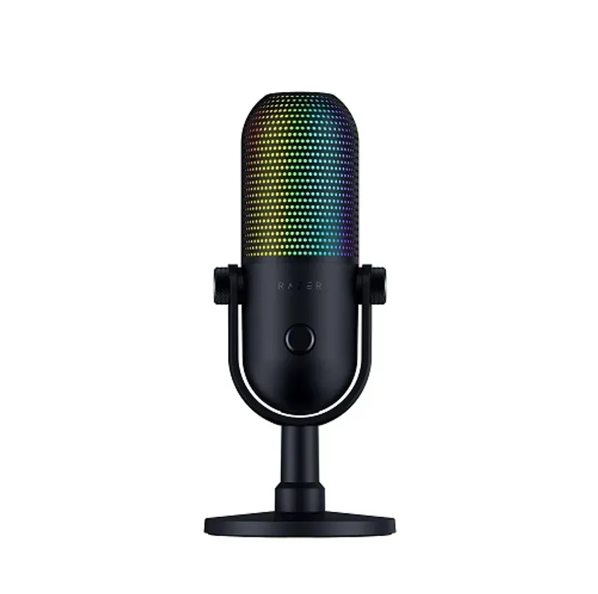 Microfono Razer Seiren V3 Chroma RGB USB Black