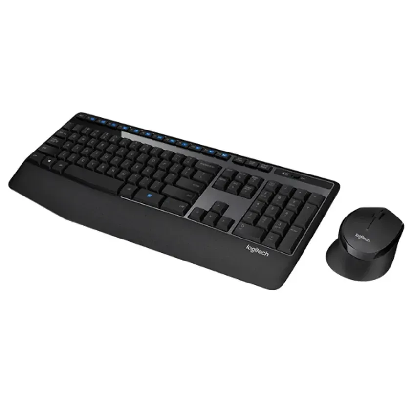Teclado+Mouse Logitech Wireless  Black 920-007820