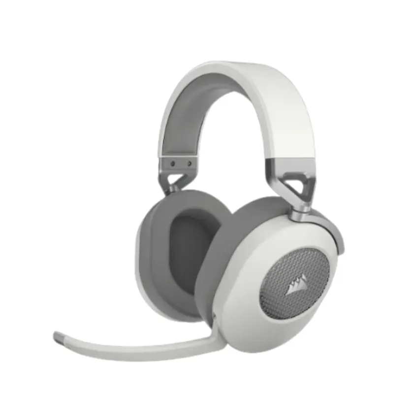 Auricular Corsair HS65 Wireless White V2 Sonido 7.1 Dolby