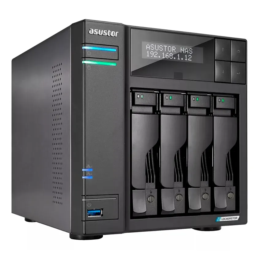Almacenamiento Asustor Lockerstor 4 Gen2 AS6704T - servidor NAS