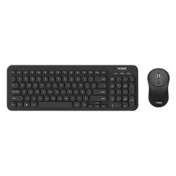 Combo Mouse + Teclado Inalambrico 2.4G Ultra Slim Soft Touch Noganet