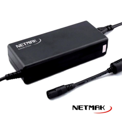 Fuente cargador universal Notebook automatico 220v 90W  Netmak