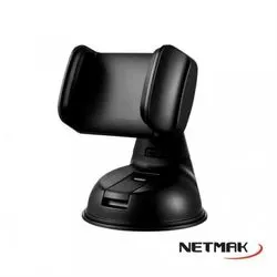 Soporte Celular Universal con sopapa Para Auto Netmak