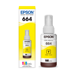 Botella de tinta Epson 664 Original L200 AMARILLO