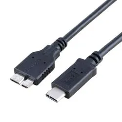Cable Tipo C a Micro-B SuperSpeed 3.0 para Disco Externo 1m Intco