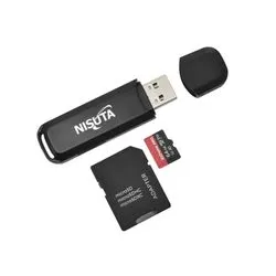 Lector de memorias SD y mini SD USB 3.0 Nisuta