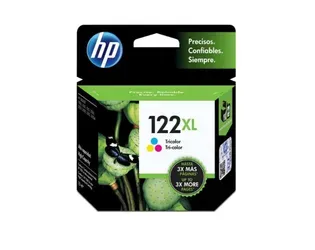 Cartucho Original HP 122XL TRIColor Inkjet Cartridge CH564HL