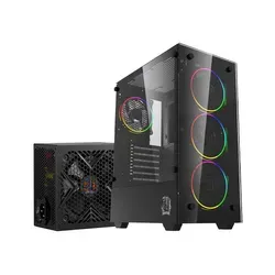 Gabinete Gamer Raptor Sentinel c/Fuente Raptor Volt 500W 80+ Bronze