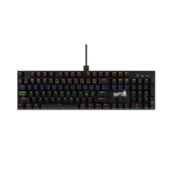 Teclado Gamer Raptor Fireclaw M104 Mecanico Retroiluminado Switch Red Outemu