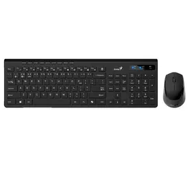 Teclado + Mouse Genius SlimStar 8230,AI,Black,SP,BT+2.4GHz