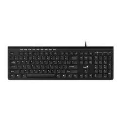 Teclado Genius Slimstar 230 Ii Blk Usb Black