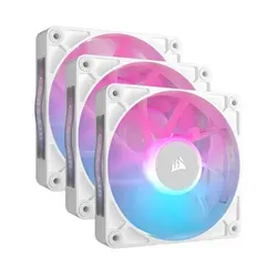 Fan Cooler Corsair iCUE LINK RX120 RGB 120mm White Pack x3