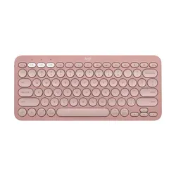 Teclado Logitech Bluetooth K380s Pebble Rose 920-011785