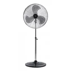 LILIANA VENTILADOR PIE 22 PARR MET CROM-BARRAL CROM 3ASPAS T-DOBLE ROD VPC22