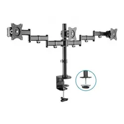 SOPORTE INTELAID DE ESCRITORIO TRIPLE 13/27 VESA 100X100 IT-DB3E
