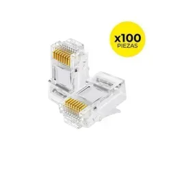 Bolsa de Fichas RJ45 100 Unid. Cat. 5e Zurich