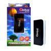 Cargador portatil Power Bank Negro USB 5200 mAH c/linterna Global POWERB203BK SDC