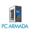 PC INTEL CORE I3 + 4 GB DDR4 + SSD 120 GB + Gabinete Kit PCCOMBO029